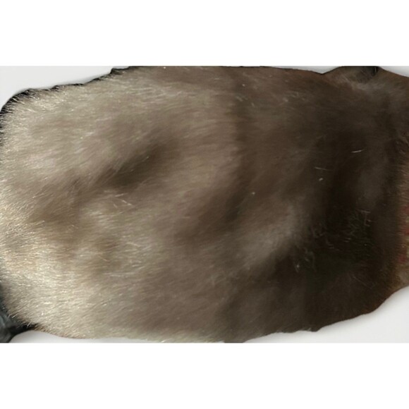 United Hatters Cap Fur Leather Pillbox Warm City Russian Style Union Made Vtg - Picture 4 of 7